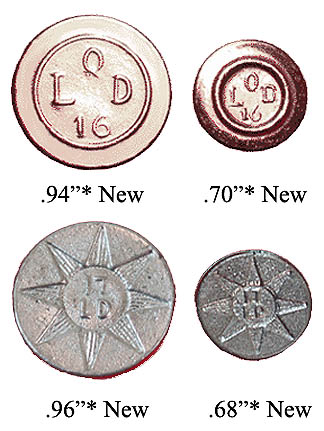 British Light Dragoons Buttons